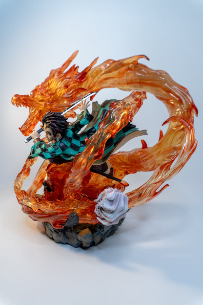 Tanjiro Kamado Dragon Flame Figure – Demon Slayer