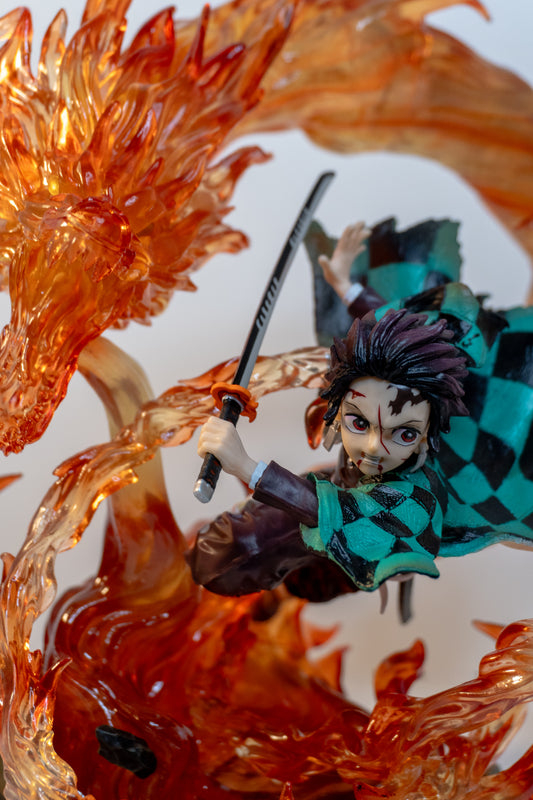 Tanjiro Kamado Dragon Flame Figure – Demon Slayer