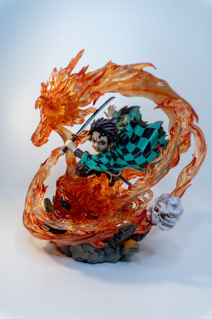 Tanjiro Kamado Dragon Flame Figure – Demon Slayer