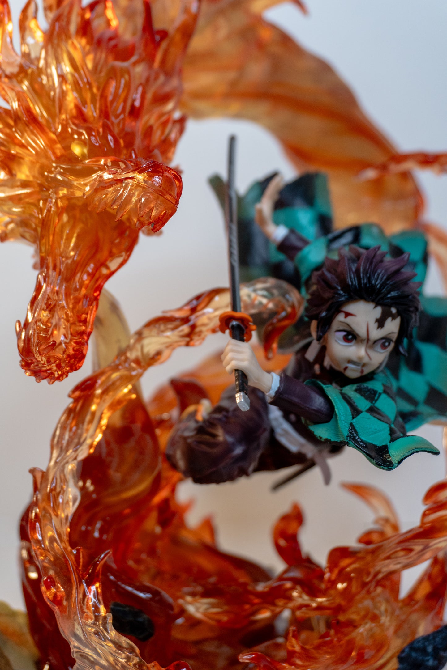 Tanjiro Kamado Dragon Flame Figure – Demon Slayer
